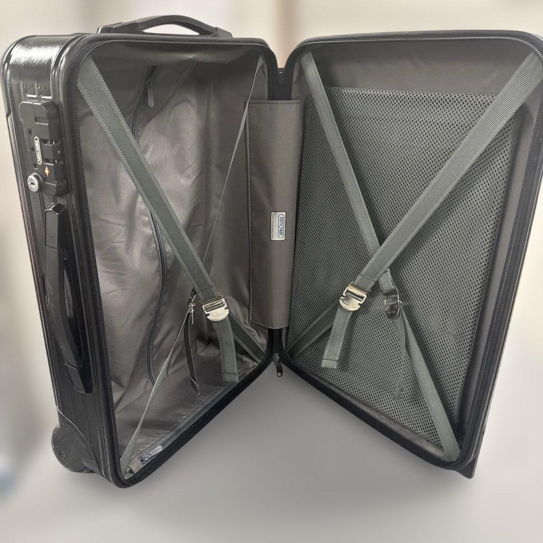 RIMOWA ブラック ストライプ 2輪キャリーケース RIMOWA ブラック