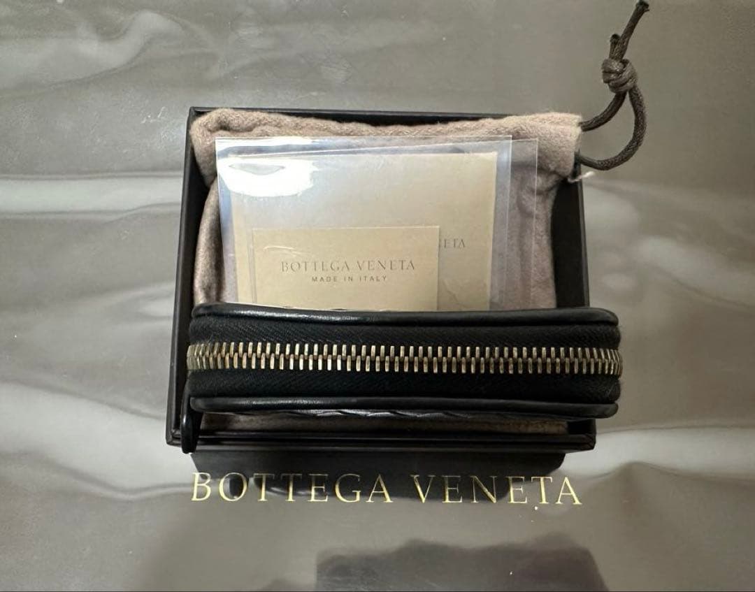 ★【極美品】ボッテガヴェネタ ケース ラム／ネロブラック／✨✨✨5️⃣