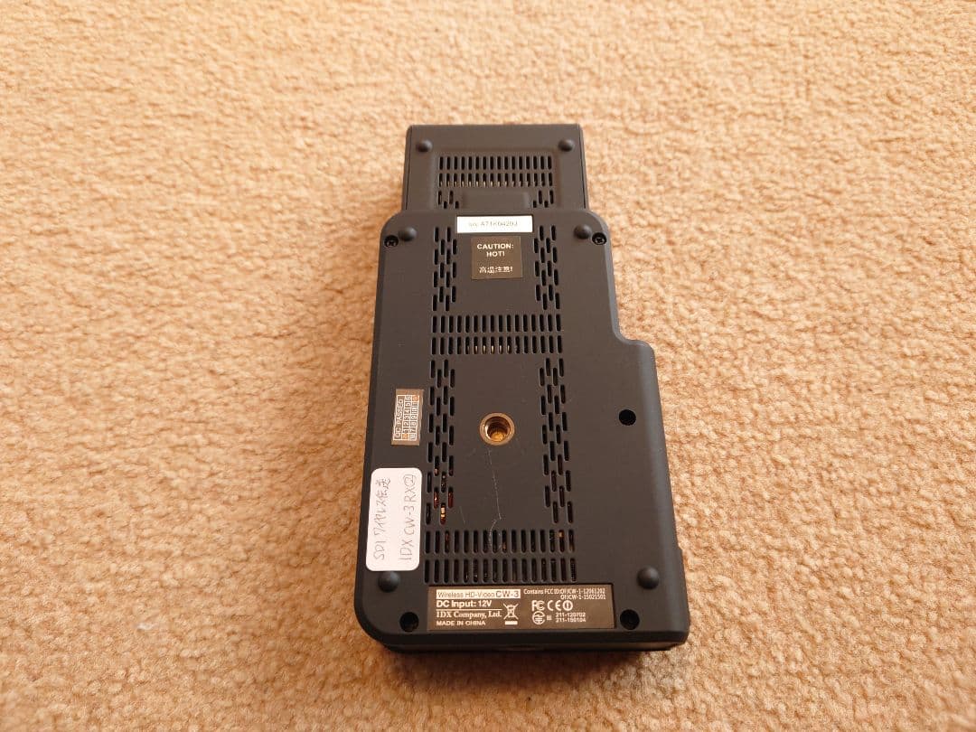 IDX CAMWAVE CW-3 / 3GSDI 50mワイヤレスビデオ伝送 ②