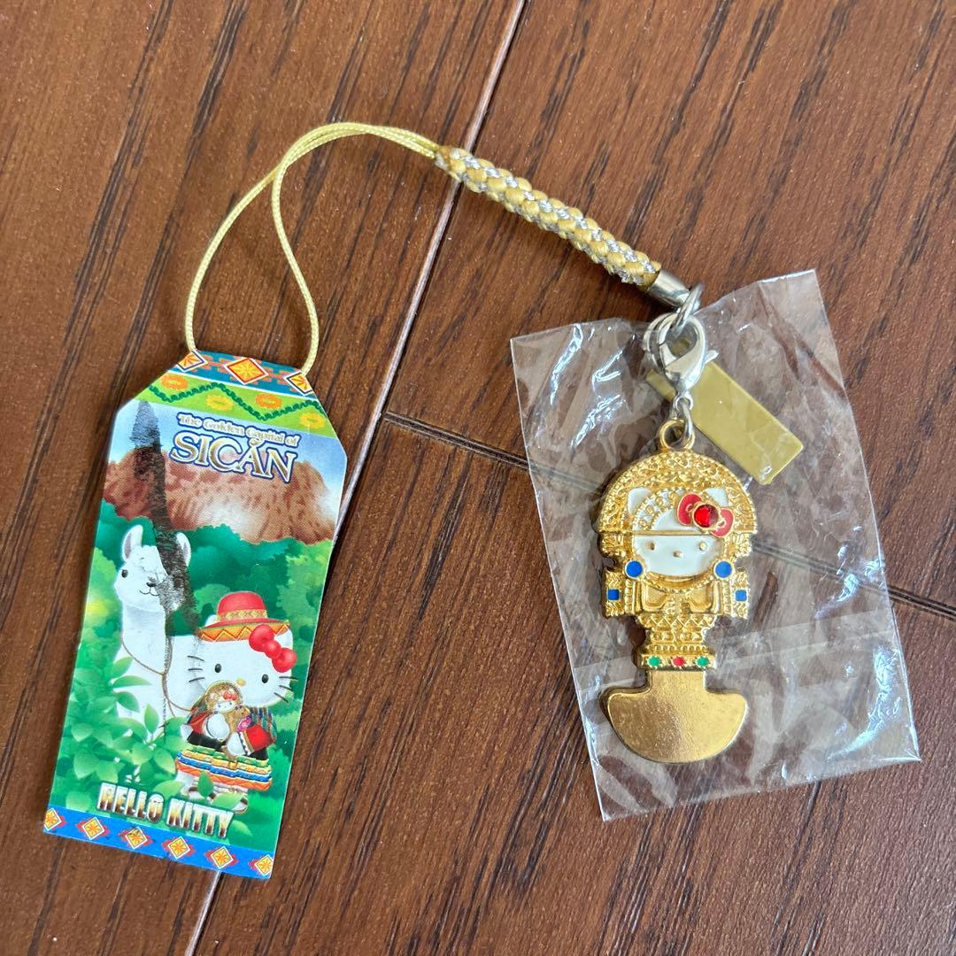 ご当地キティまとめ売り根付けストラップ　ボールペンセット