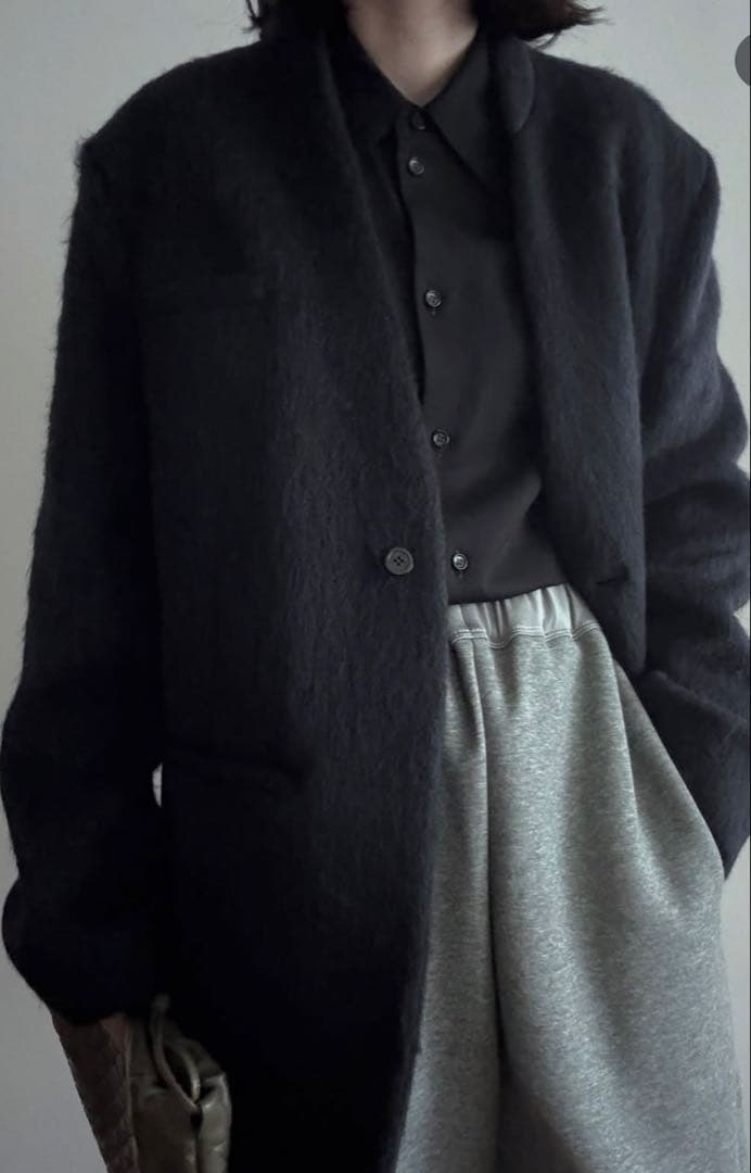 digne shaggy jacket coat