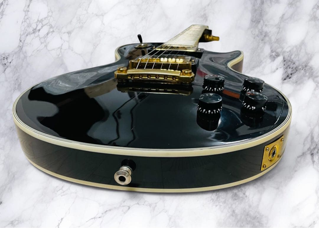 (美品) Photogenic LP-300C レスポールカスタム ブラック色