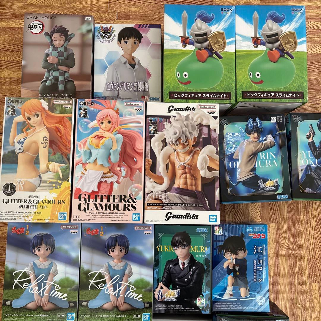 人気タイトル　フィギュア　まとめ売り　17個セット
