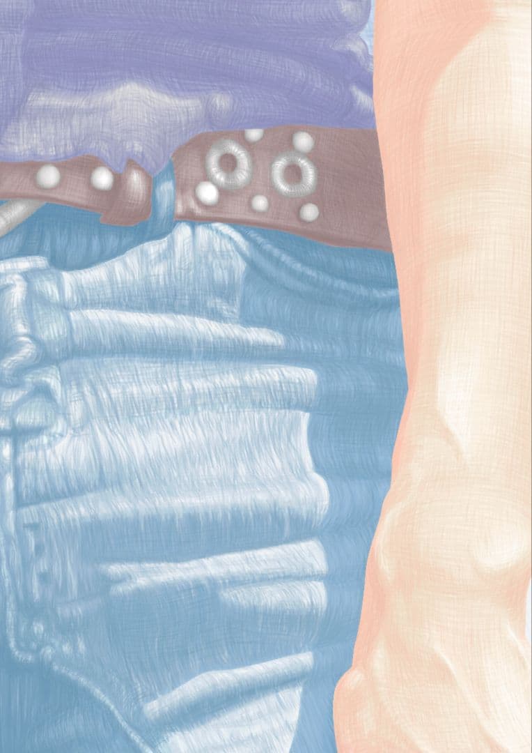 森夏男　作『思い出』Lサイズ(B2)