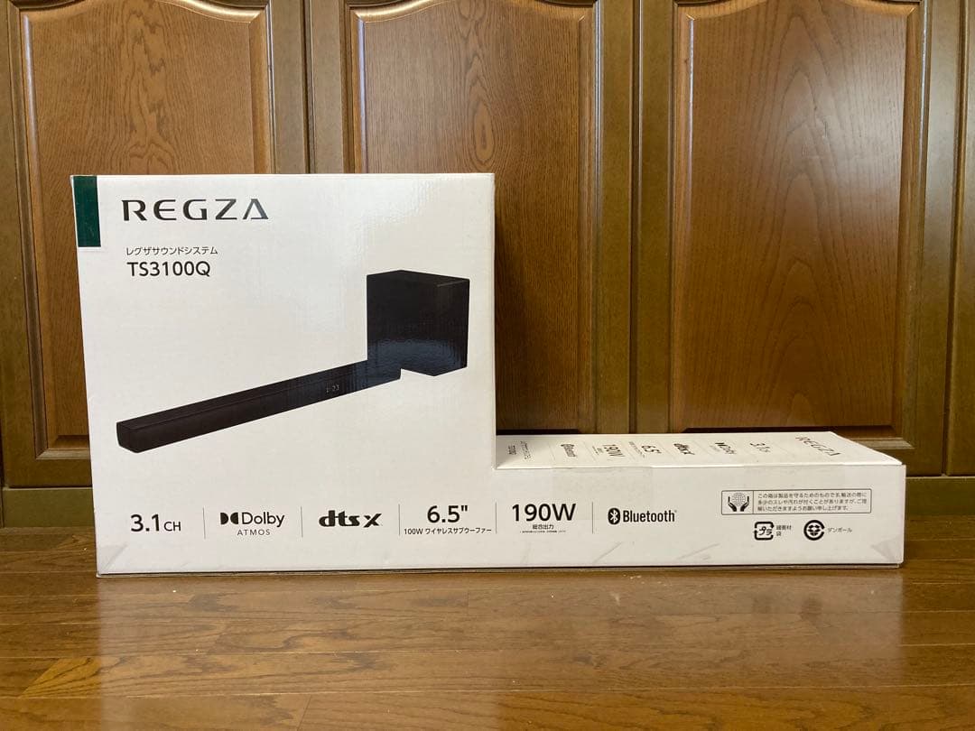 【新品未使用 1年保証付】REGZA TS3100Q サウンドバー REGZA（レグザ） サウンドバー レグザサウンドシステム 3.1ch Dolby