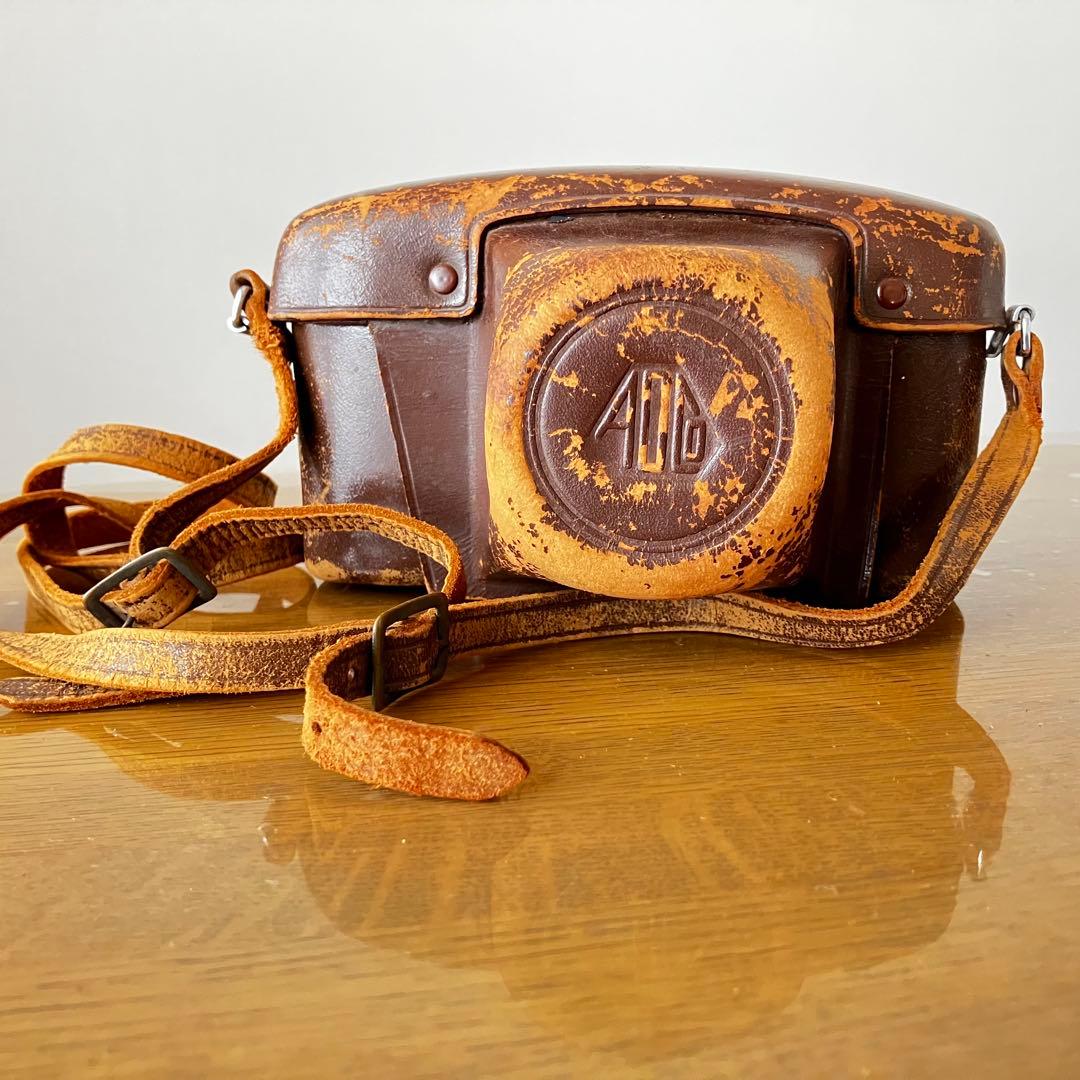 Asahiflex アサヒフレックス 一眼レフカメラ 革ケース付き