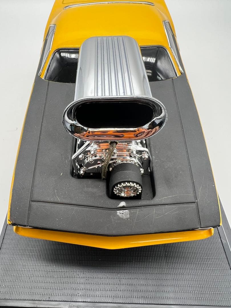 No60ミニカー1/18箱ありMUSCLE MACHINES 70 CUDA