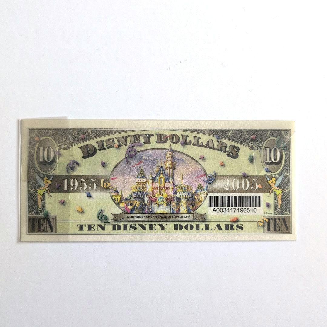 ディズニーダラー 2005年 スティッチ 10ダラー バーコード付き