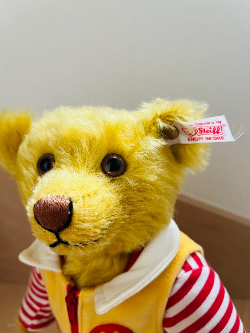 シュタイフ マクドナルド テディベア 白タグ限定品 Steiff