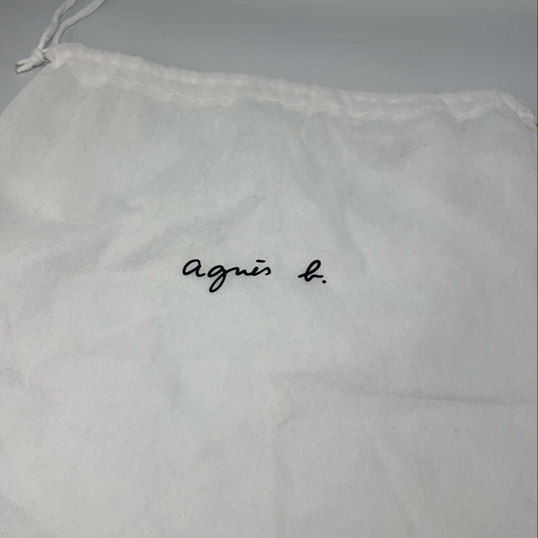 美品✨agnes b.アニエスベー　カメラバッグ　ショルダー レザー　ブラック