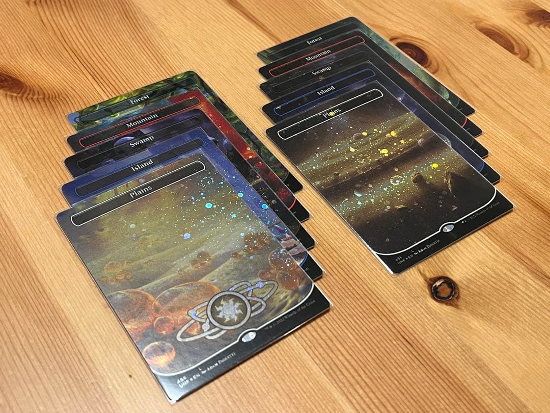 mtg ギャラクシーfoil 土地 セット mtg ギャラクシーfoil 土地 セット