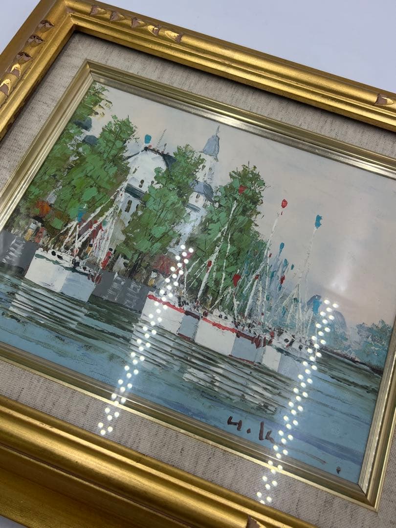 黒沢久　油彩　油絵　絵画