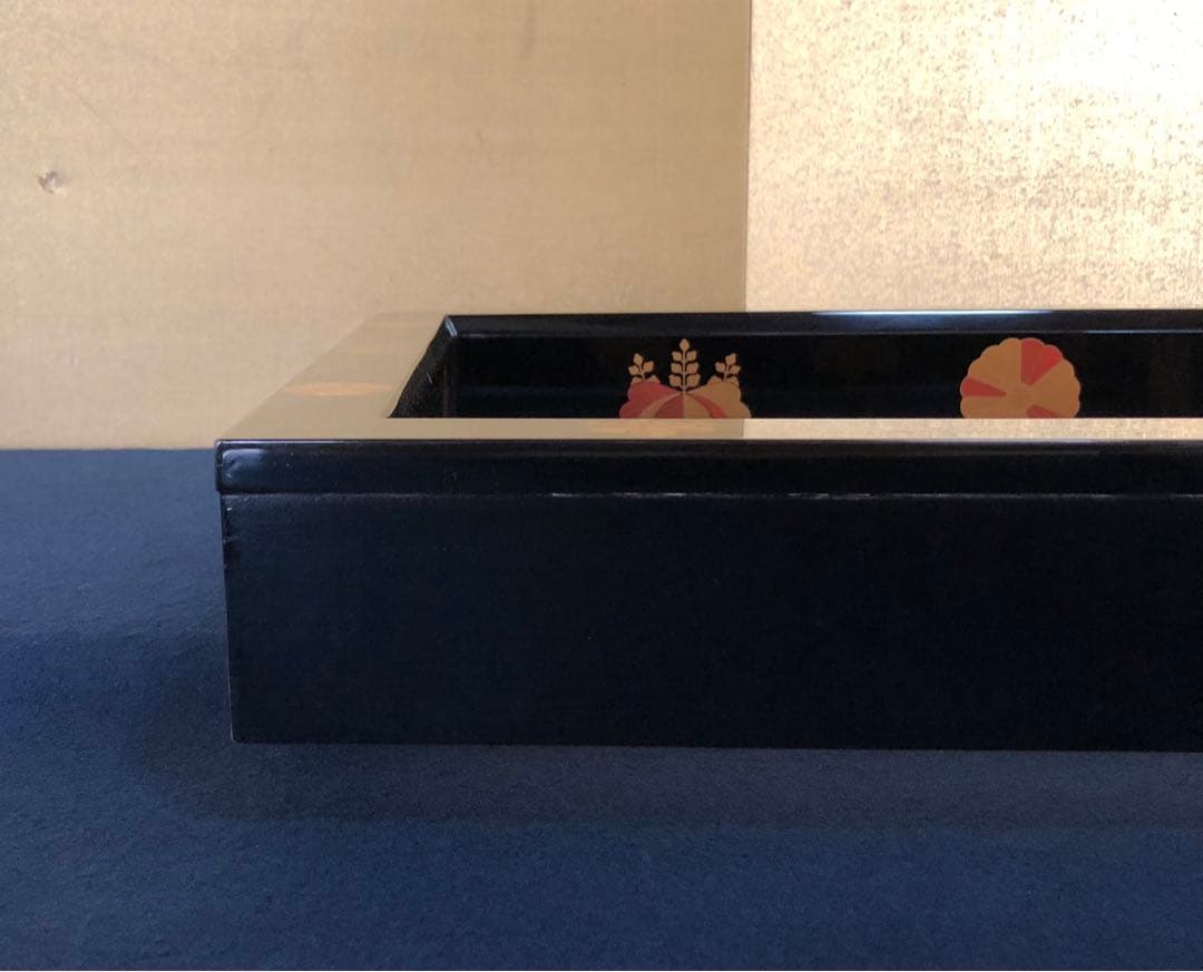 割引❗️《R》輪島塗 高台寺蒔絵 炉縁 宗樹造 共箱　251022い5