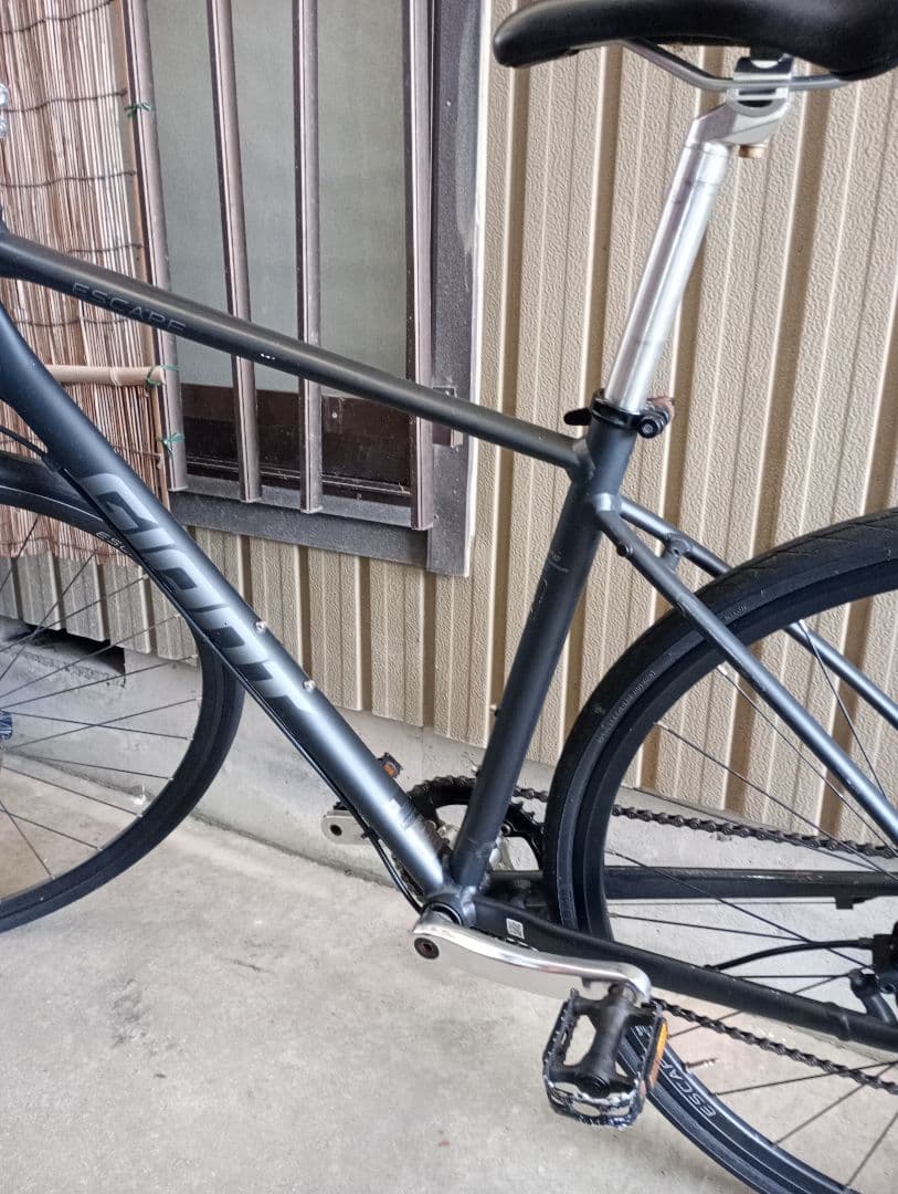 Giant クロスバイク エスケープ ディスクブレーキ カスタム