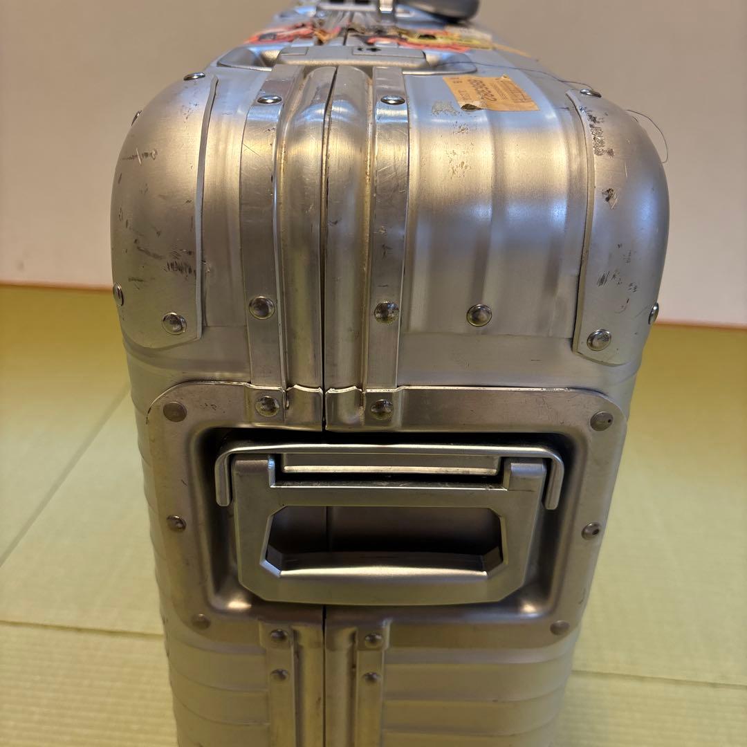 廃盤】RIMOWA リモワ スーツケース シルバー トパーズ アルミニウム