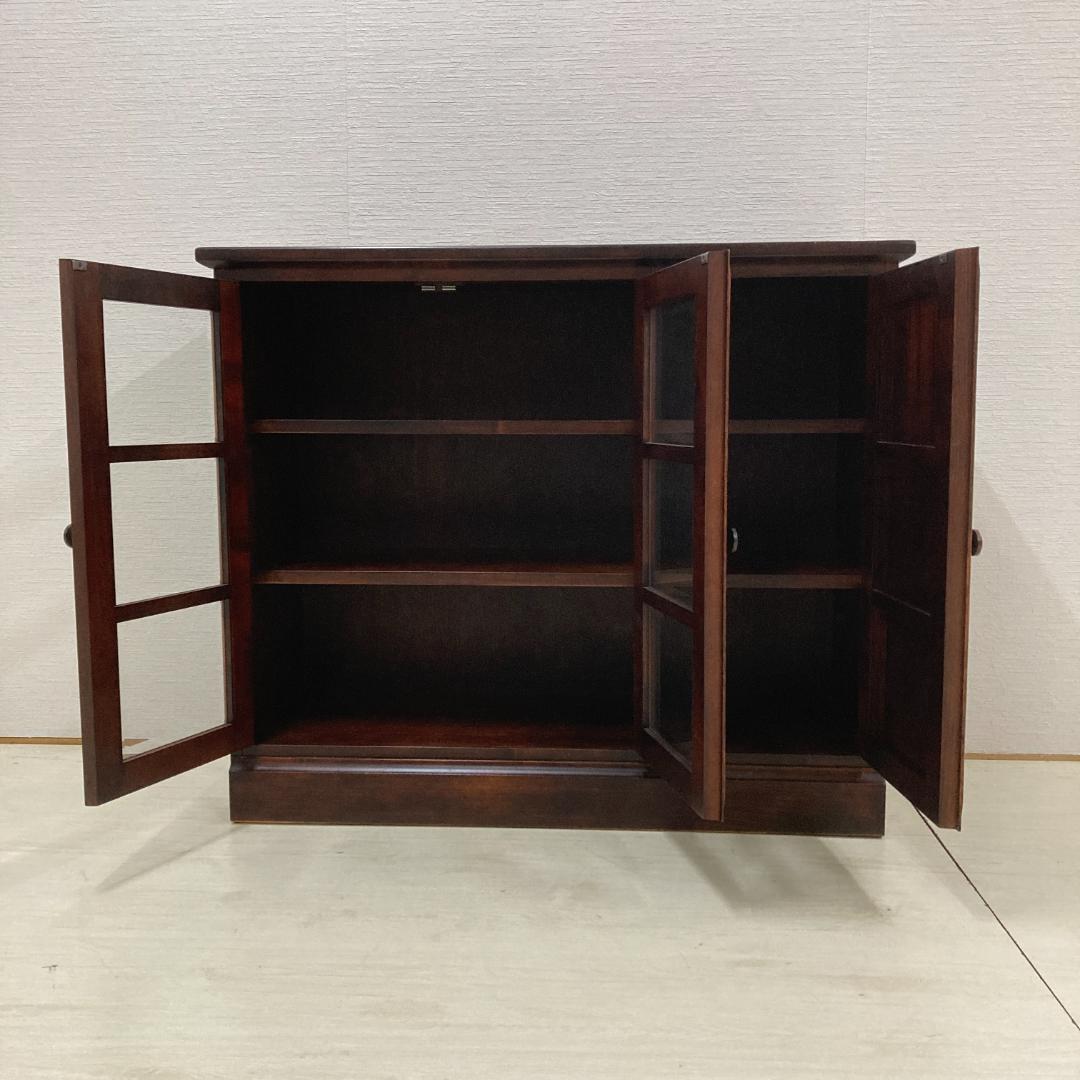 和光 北海道 民芸 キャビネット サイドボード 椛材 カバ