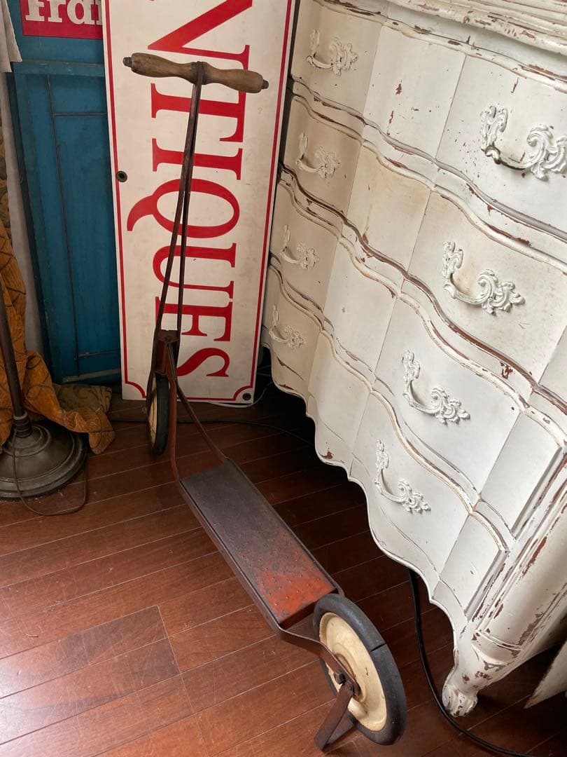 アンティーク スクーター キック ボード スケーター アメリカ 100年