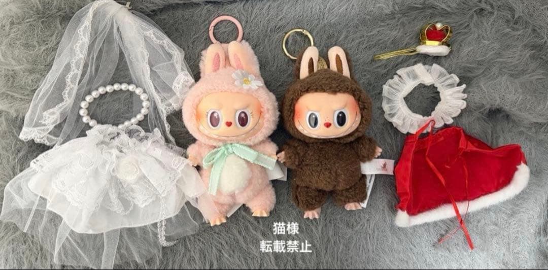 【極美品】 The Monsters Labubu ラブブ　マカロン モココ