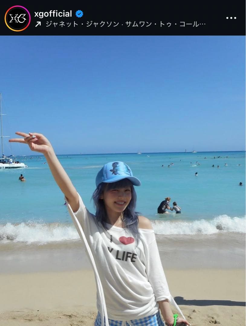 XGヒナタ着用】 Yumin Ha キャップ Yumin Ha キャップ New Jeans