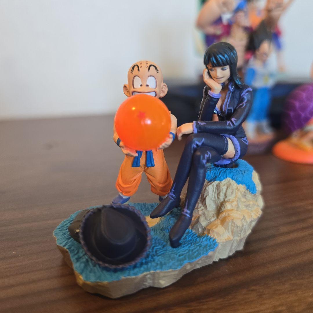 ドラゴンボールカプセル ワンピースコラボ 彩色フルコンプ - メルカリ