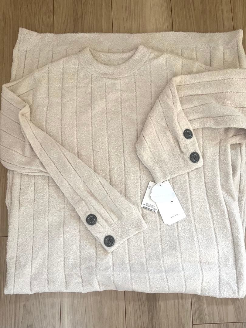 【新品未使用】ジェラートピケ　ホットスムーズィーワイドリブワンピース