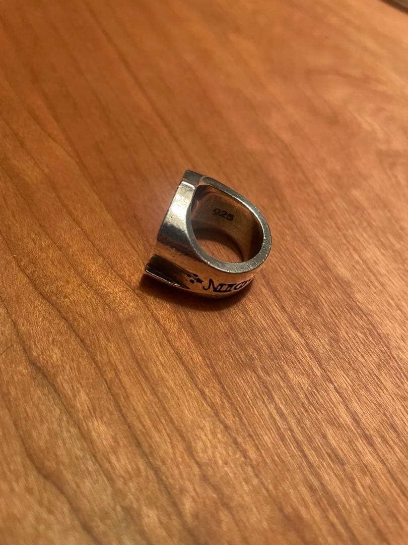 テンダーロイン　ホースシューリング　10号石付きダイヤモンドTENDERLOIN