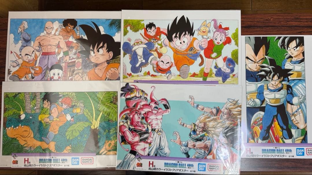 一番くじ　ドラゴンボール40th A賞、B賞、C賞ラストワン　おまけ付き全55点