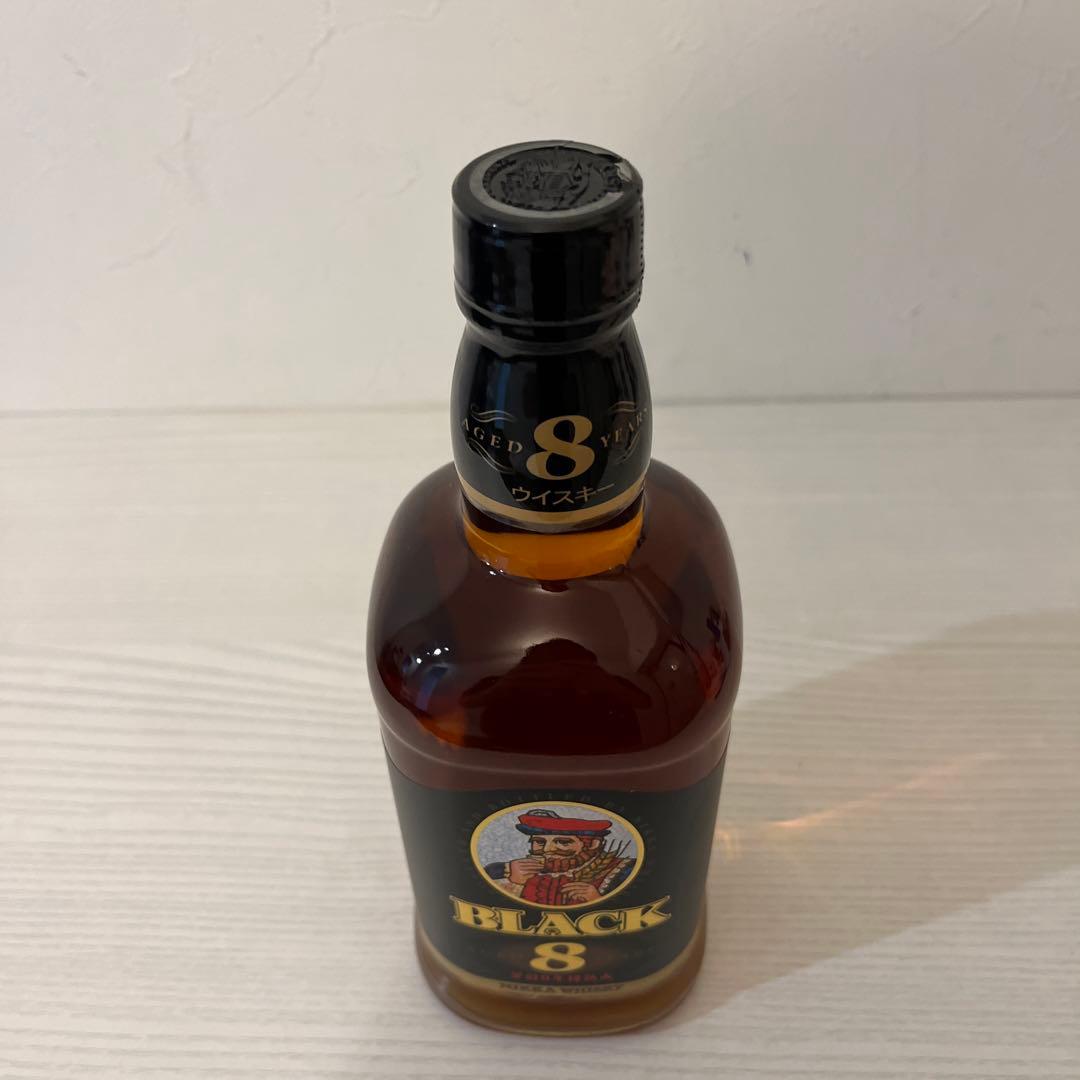 貴重！ブラックニッカ8年 終売品 古酒 NIKKA 竹鶴 余市 宮城峡