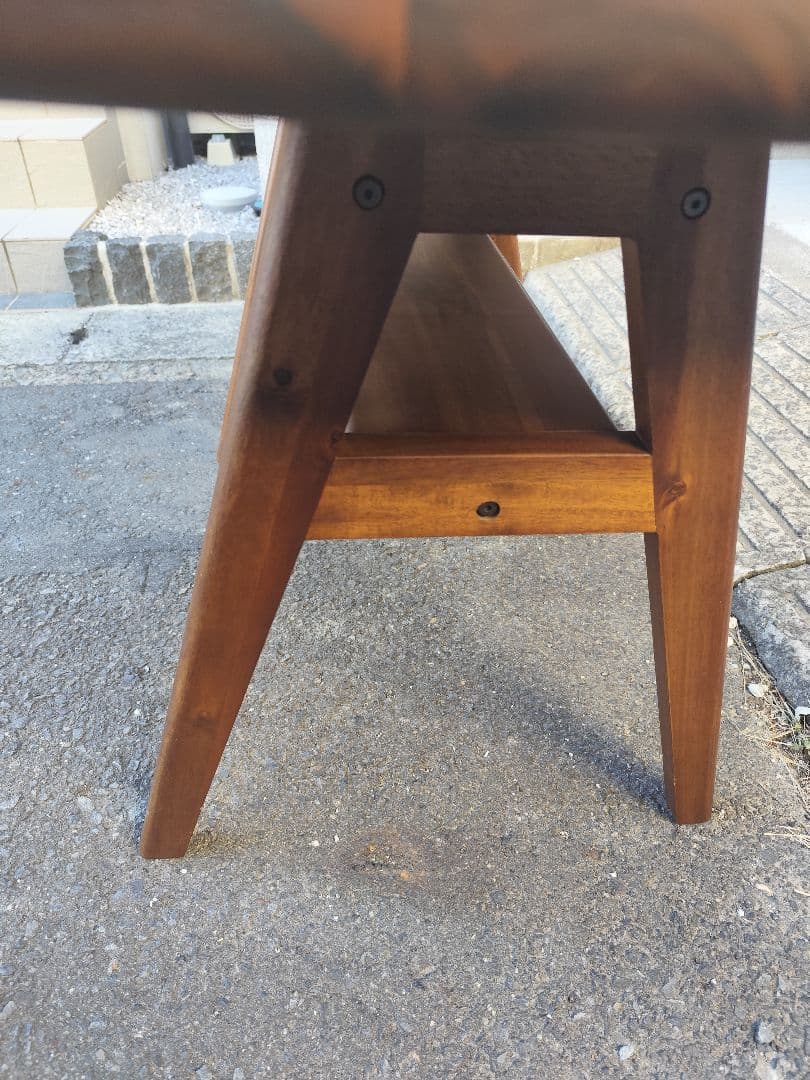 【関東圏限定】unico ウニコ SWELLA ダイニングテーブル W1200