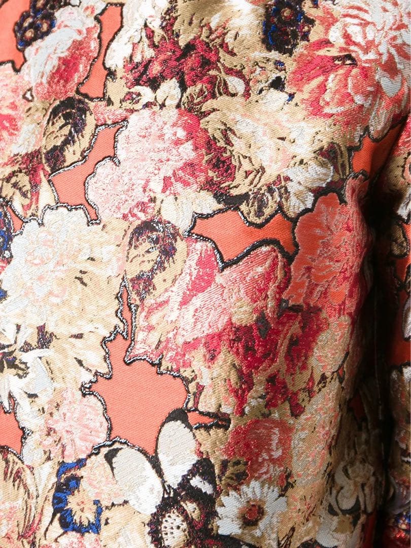 2015aw GIVENCHY フローラル柄 ジャガード タイトスカート