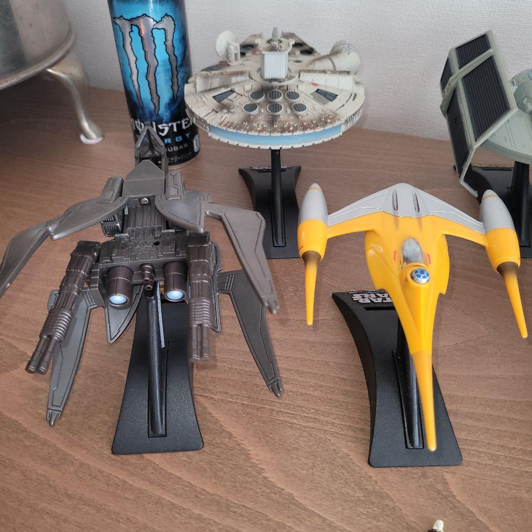 STAR WARS 宇宙船フィギュアセット 8機 ミニフィギュア12体