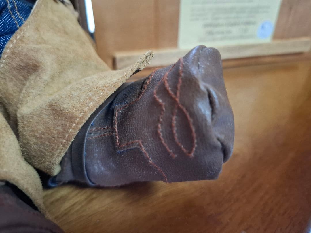 【希少】スヌーピー 50周年記念 ぬいぐるみ カウボーイ風　シリアルNo.700