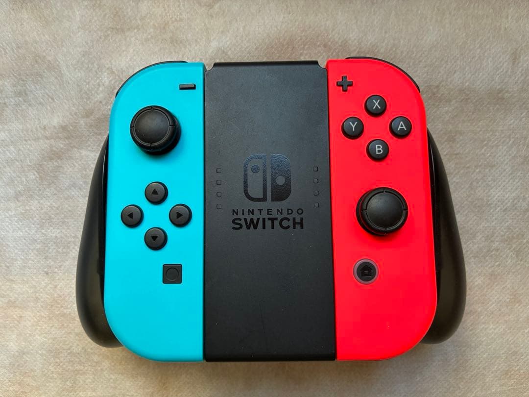 Nintendo Switch 本体 ネオンレッド/ネオンブルー ゲームソフト付