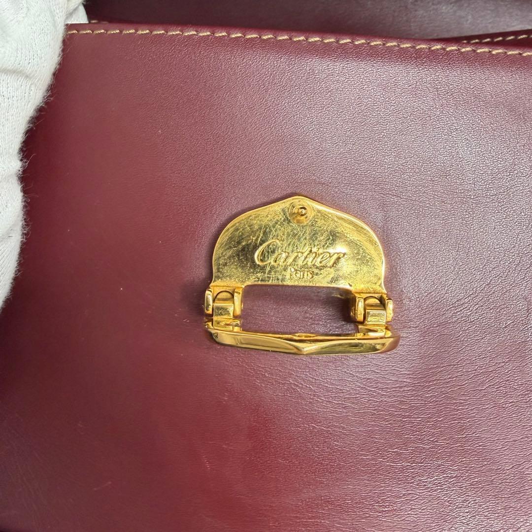 【良品✨️】Cartier カルティエ ショルダーバッグ マストライン フラップ