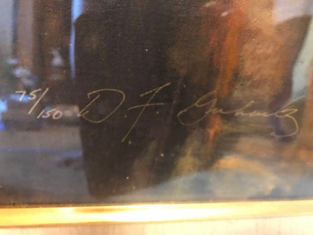 注意！☆入札不可！mm商品 ダン　ゲアハルツ　シルクスクリーン　20号