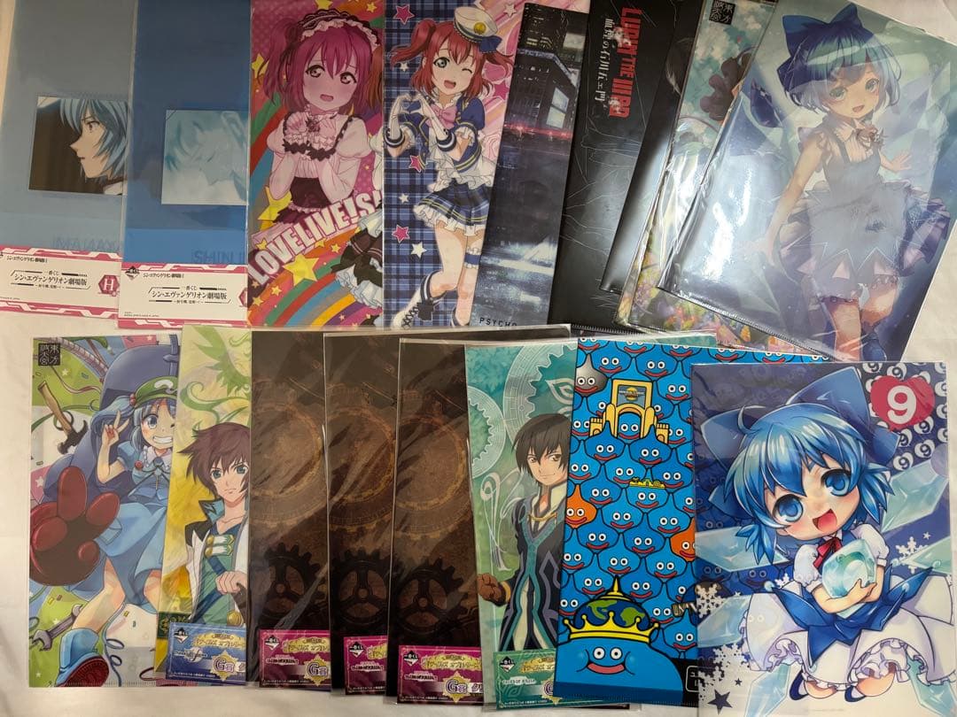アニメ、ゲーム系 クリアファイル 300枚以上まとめ売り ラブライブ