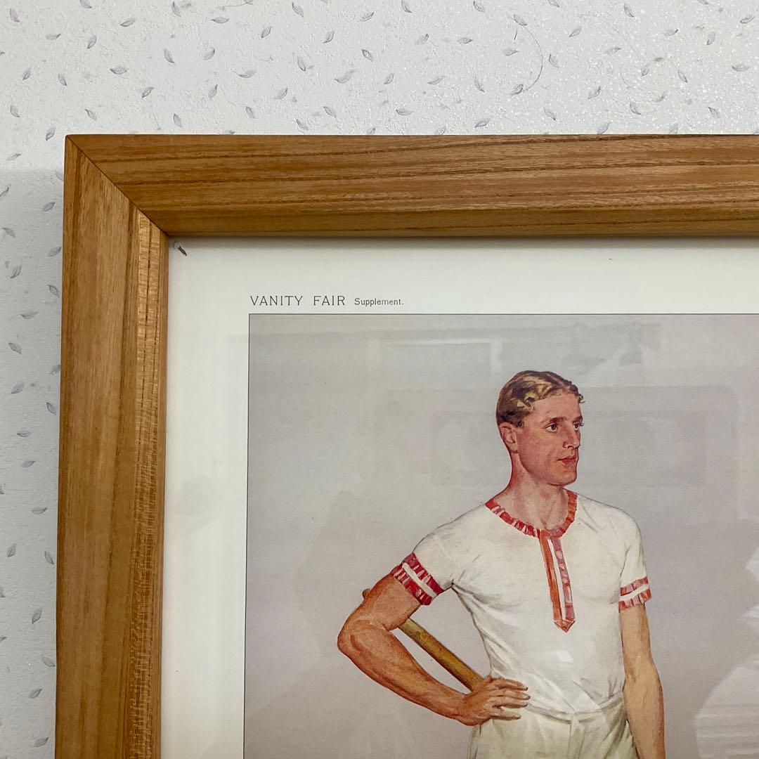 Oarsman Mr.Raymond Etherington-Smith 額装