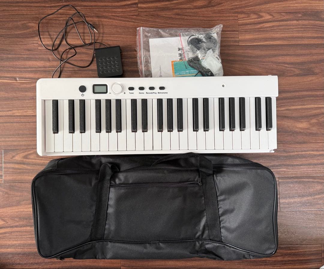 よ*う様 NikoMaku 折り畳みキーボード　88鍵 Amazon | ニコマク NikoMaku 電子ピアノ 88鍵盤 折り畳み式 SWAN-X 白