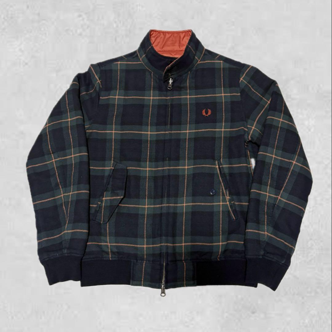 Fred perry スイングトップ リバーシブル キルティング - メルカリ