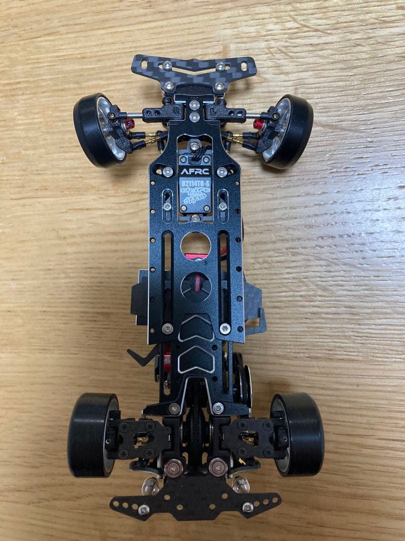 蚊車 drift art DA3Sシャーシ メカ、受信機、ボディ付き