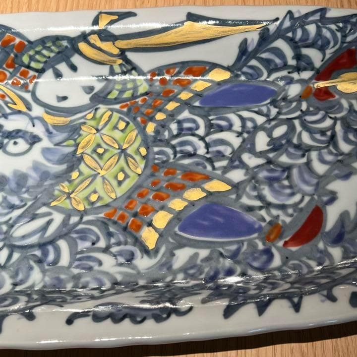 陶芸家 梅田純一 5月人形飾り皿 1式 G103217780