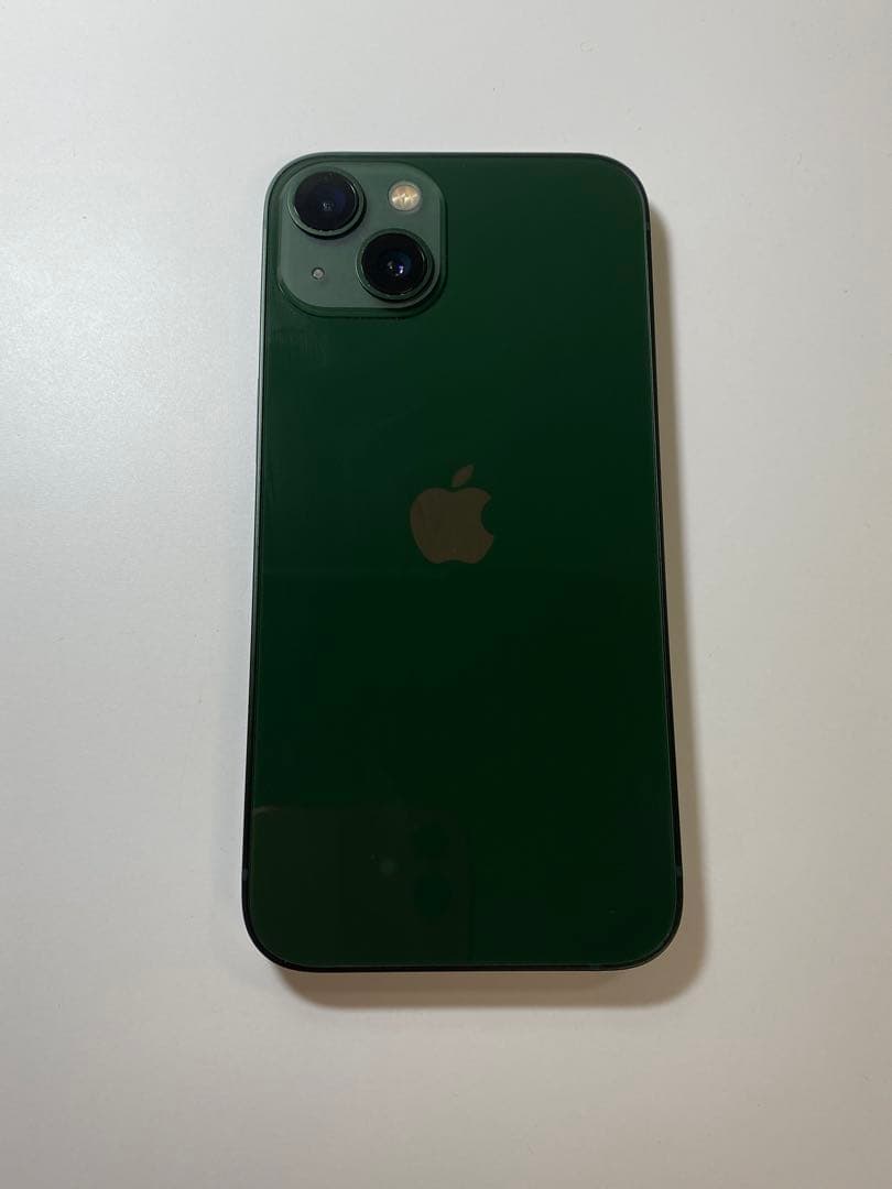 iPhone 13 グリーン256GB Simフリー 【美品】iPhone13 128GB グリーン