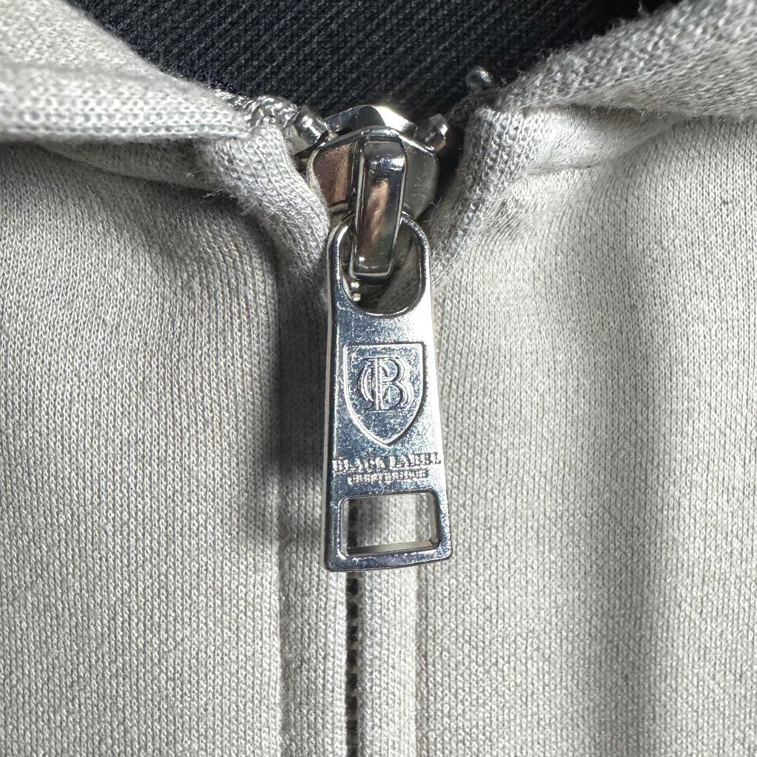 3537【希少・美品】ブラックレーベルクレストブリッジ メガチェック パーカー