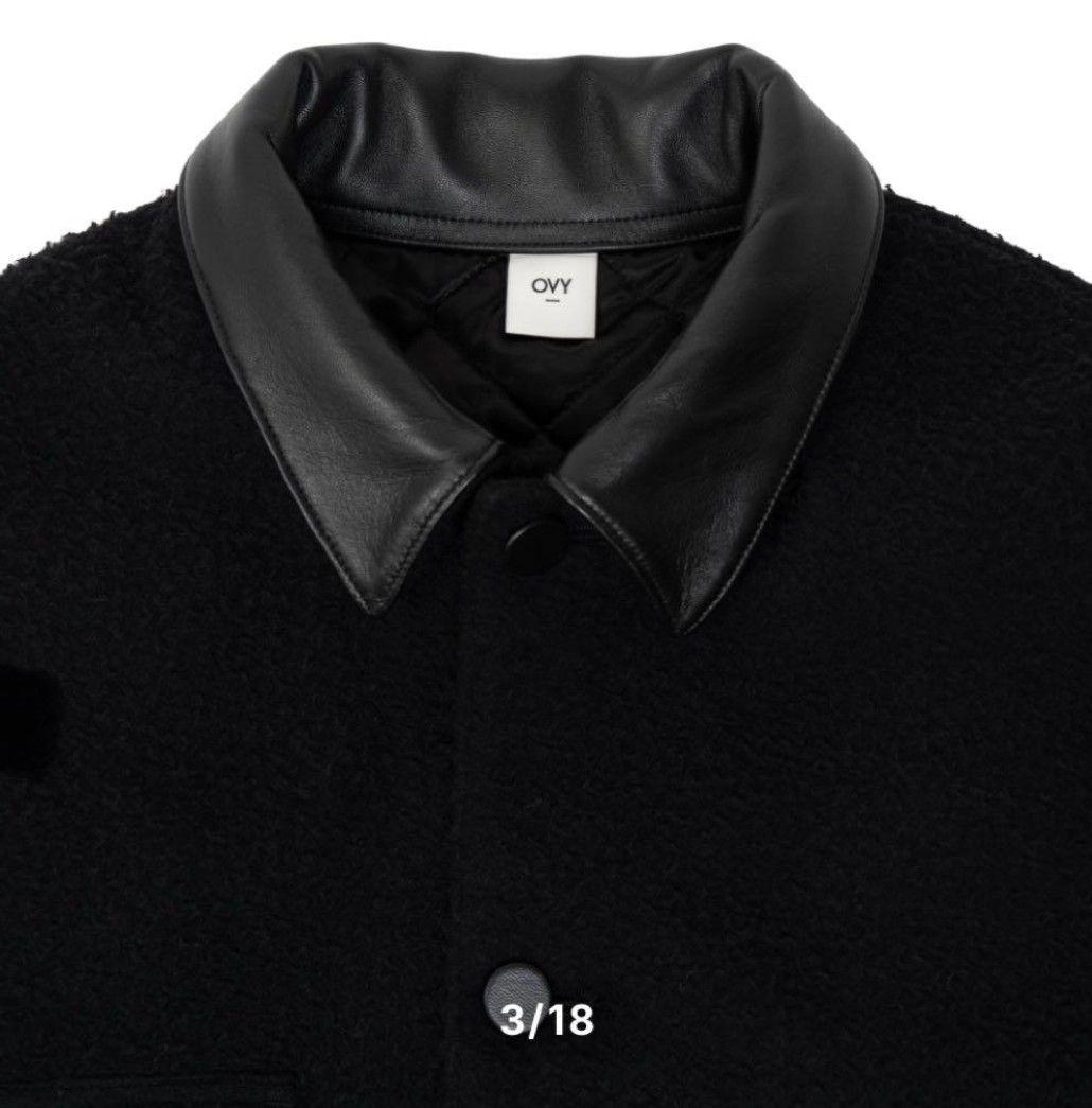 ジャケット・アウター OVY Casentino Over Half Coat Black