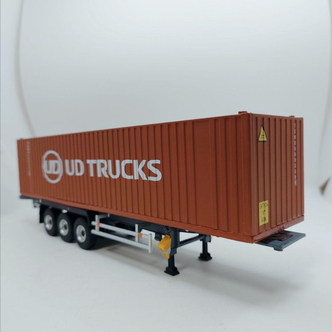 UD TRUCKS クオン 1/43 ミニカー コンテナ付き 非売品