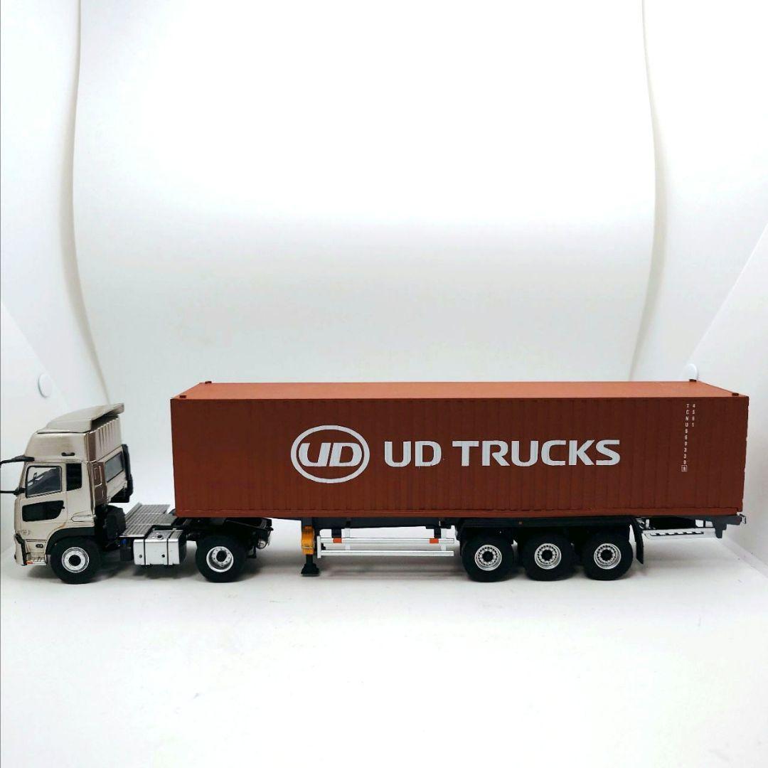 UD TRUCKS クオン 1/43 ミニカー コンテナ付き 非売品