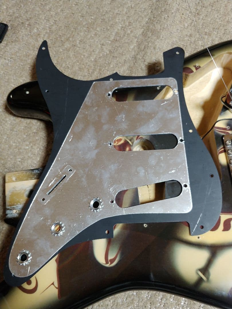 IMP Imperial エレキギター ピエロデザイン ストラトキャスタータイプ