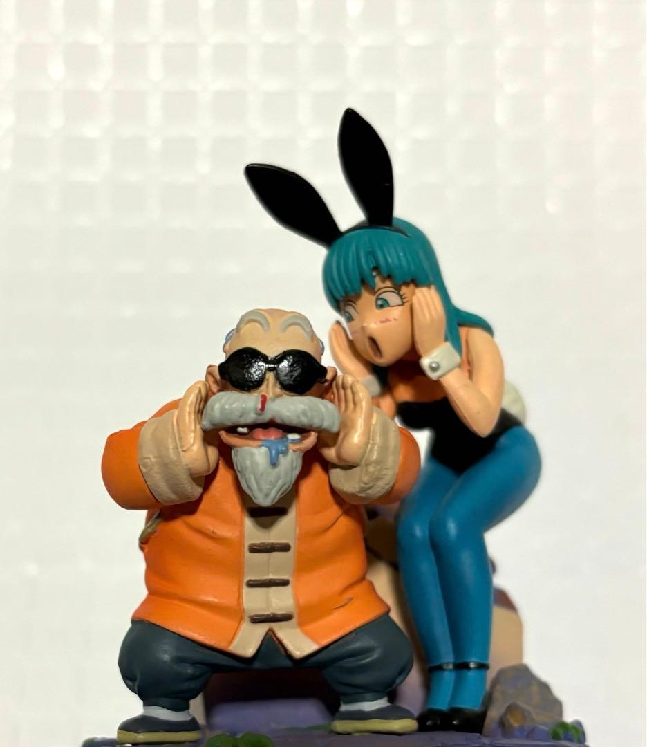 ドラゴンボール カプセル ボーナスパーツ 亀仙人 &ブルマ ウーロン変身