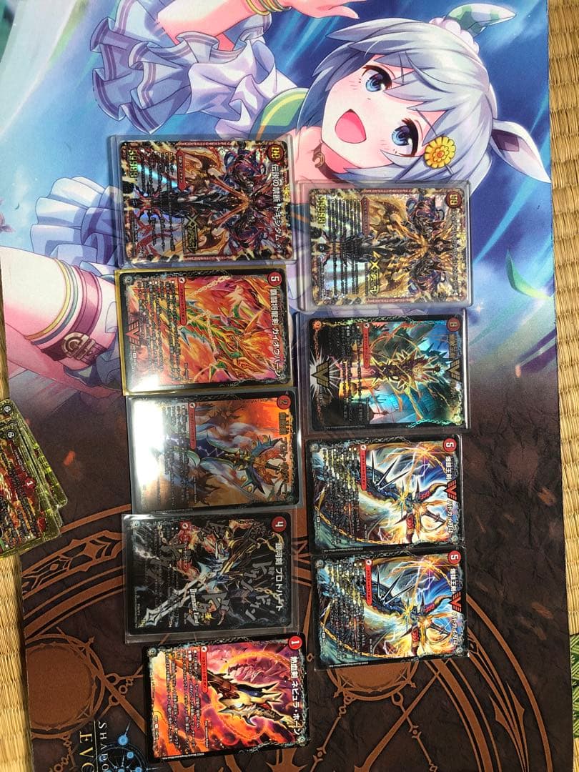 デュエマ 引退品 モルトnextデッキパーツなど ドキンダムX 禁断文字