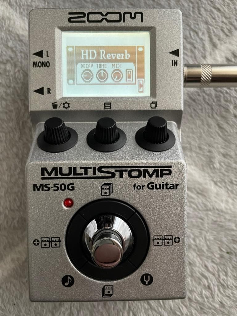 ★中古・美品★ZOOM（ズーム） MS-50G ギター用 マルチストンプ